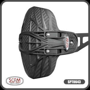 Paralama Traseiro ANTI SPRAY CB 250F Twister 2016- / CB 300F Twister 2023- ( SCAM ) Preto