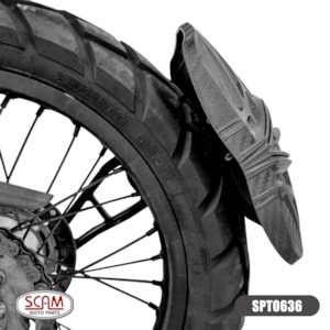 Paralama Traseiro ANTI SPRAY Lander 250 2008- / Tenere 250 2011-2019 ( SCAM ) Preto