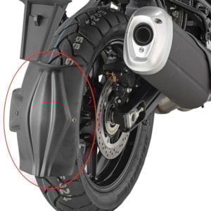 Paralama Traseiro Universal Givi RM01 Paralama Traseiro Universal Givi RM01