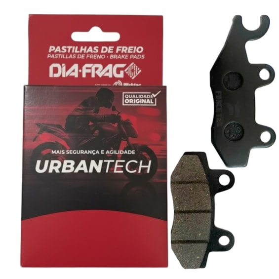 PASTILHA FREIO DIAFRAG DURA-TECH (D) TWISTER 250 / FAZER 250 / CB 300R