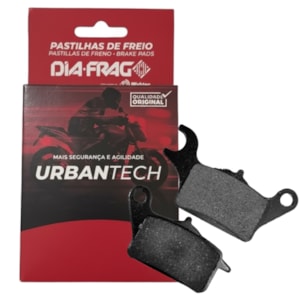 PASTILHA FREIO DIAFRAG URBAN TECH (D) BIZ 125 2025- ELITE 125 2025