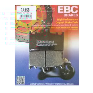 Pastilha Freio EBC FA158 Kawasaki VERSYS1000 15(D)SUZUKI GSX650 08/10(D) GSF1250 Bandit 07/12(D)
