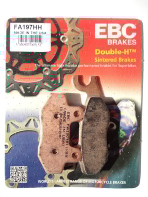 Pastilha Freio EBC FA197HH Twister / YBR 125 ED / Fazer 250 D/ CB 300R S/ABS/ Riva / Apache 150/ FLA