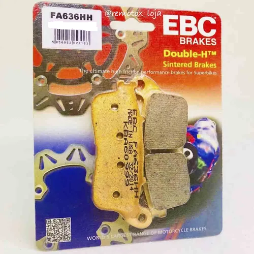༒ Pastilha Freio Ebc Fa379Hh Gsxr 2008 Dianteira | Paulinho Motos
