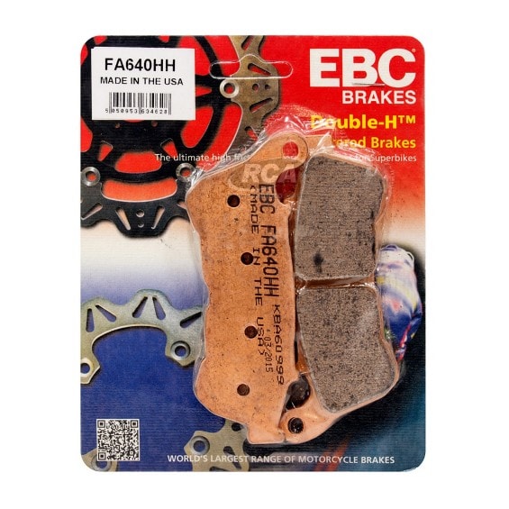 Pastilha Freio EBC FA640HH Harley Davidson XL883 / XL1200 14-17 (D)