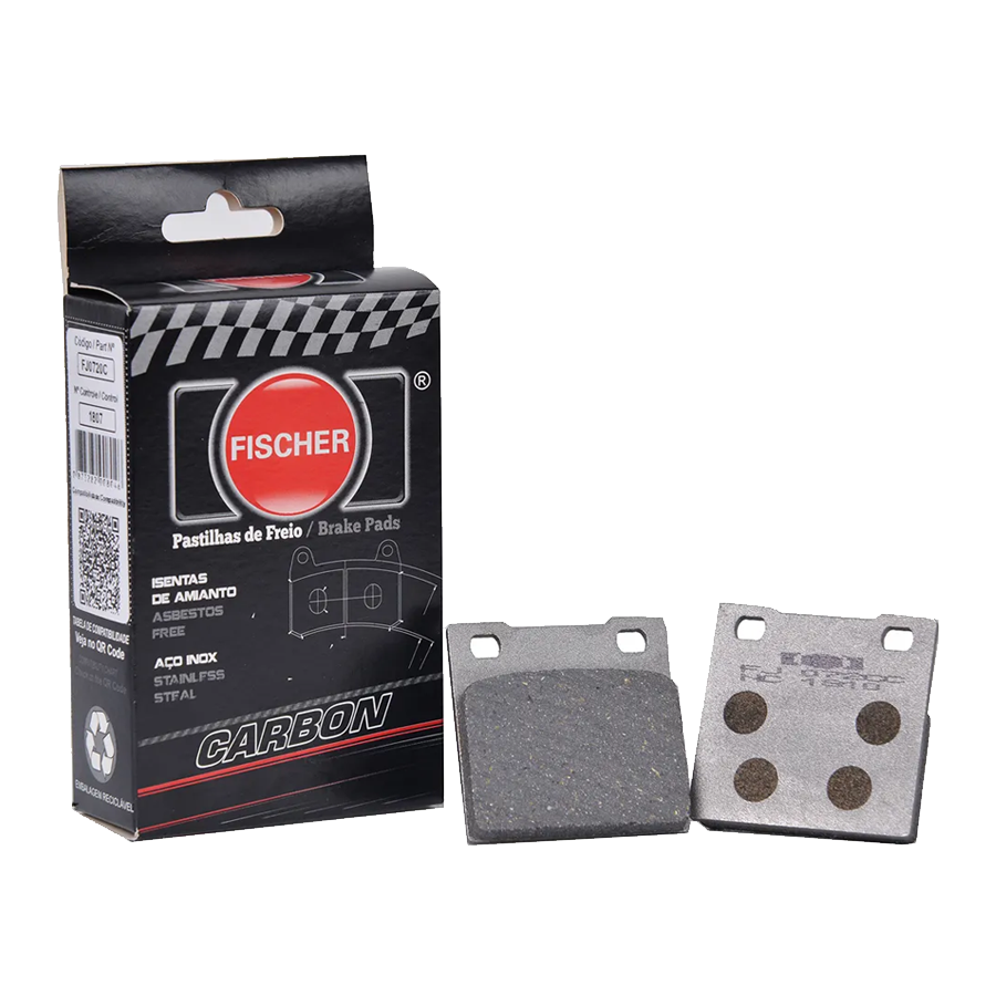PASTILHA FREIO FISCHER CARBONO KAWASAKI ZX 1100 ZX-9R 900