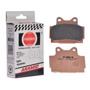 PASTILHA FREIO FISCHER FJ0830C RD 350 1987- (D / T)