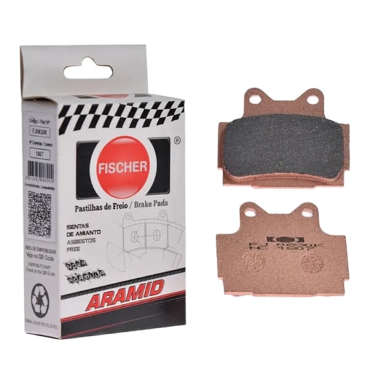 Pastilha Freio Fischer FJ0830K RD 350 1987- (D / T)
