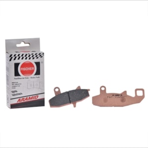 Pastilha Freio Fischer FJ1180K DR 650 / DR 750 / DR 800 Dianteira