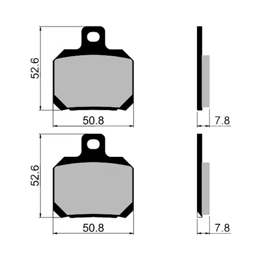 Pastilha Fischer Fj1770 Ducati 944/916/750 Traseira