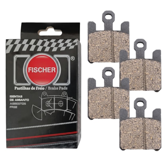 Pastilha Freio Fischer FJ2070 Kawasaki ZX6RR/1000/1200 Diant 2003 ED Dianteira