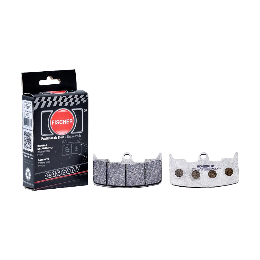 PASTILHA FREIO FISCHER FJ2290C (CARBONO) BUEL DIANTEIRA