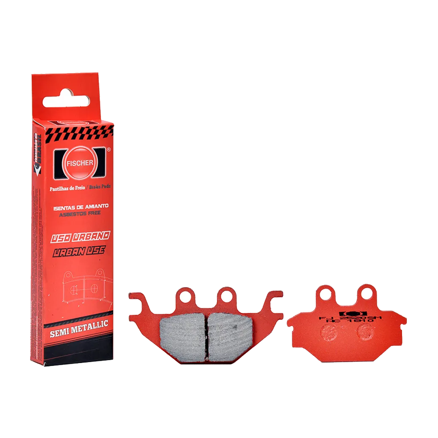 PASTILHA FREIO FISCHER FJ2520SM DAFRA NEXT 250 TRASEIRA