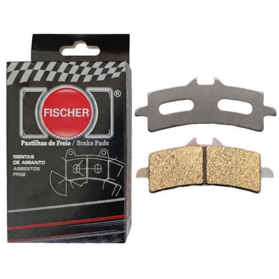 Pastilha Freio Fischer FJ2640 CBR 1000 RR ABS 2014 (D) Suzuki GSXR 600 / 750 / 1000 / 11/15 (D) GSX-