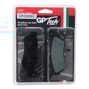 Pastilha Freio GP TECH 0050KC (D) Falcon / XRE 300 / BROS / BIZ 125 ED / Tornado / NX150 / XR200 / N