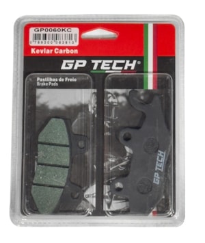 PASTILHA FREIO GP TECH 0060KC (D) XTZ 125 / LANDER 250 / TENERE 250 / YES 125