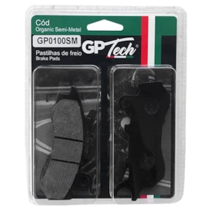 Pastilha Freio GP TECH 0100SM (D) Titan 160 2018- 