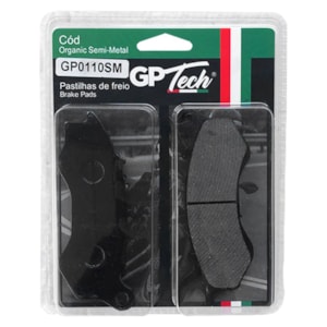 Pastilha Freio GP TECH 0110SM (D) PCX 150 2013-19 / Cityclass 200 