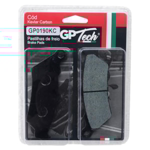 Pastilha Freio GP TECH 0190KC (D) CB 500 / XT 660 R / BMW 650 GS 2001/ F 800GS / (T) BMW R 1200GS AD