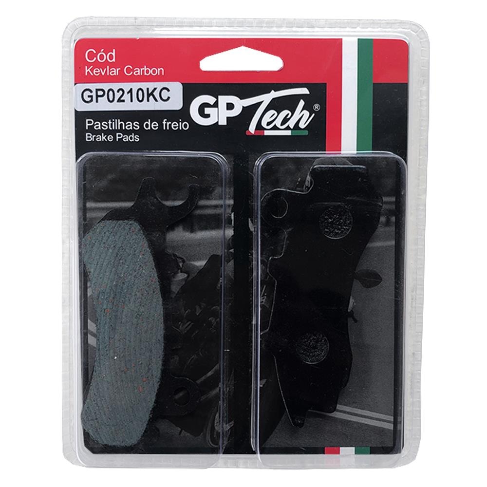 Pastilha Freio GP TECH 0380C (T) YZF R3 / MT 03 2015- / XMAX 250