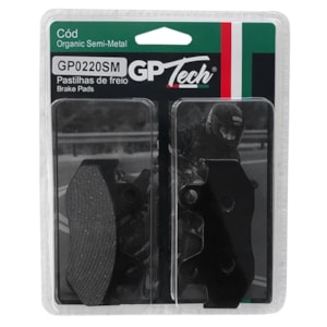 Pastilha Freio GP TECH 0220SM (D) Lead 110 / Elite 125 / XLX 350R / XL / XR 600R / CR 500 