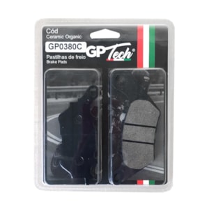 Pastilha Freio GP TECH 0380C (T) YZF R3 / MT 03 2015- / XMAX 250 2019- 