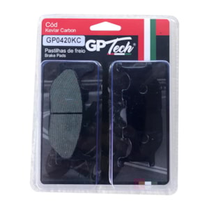 Pastilha Freio GP TECH 0420KC (D) FZ6 04-07/ FZ6N 06/ FZ6R 09-15/ XJ6N 09-15/ Dragstar 250 94-15/ V-
