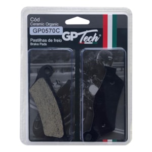 Pastilha Freio GP TECH 0570C (T) BMW K 1200GT 2003-08 / R 1200GS ADV 2007-09 / K 1300S 2009-15 