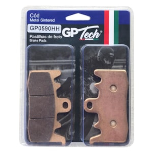 Pastilha Freio GP TECH 0590HH (D) BMW F 800R 2015 END (D) R 1200GS K50 2014-15 / Adventure K51 / Duc