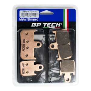 PASTILHA FREIO GP TECH 0770HH (D) YAMAHA R1 2007-14 DOURADA