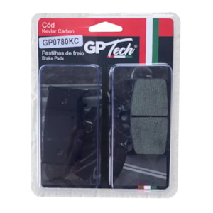 Pastilha Freio GP TECH 0780KC (T) Suzuki Boulevard 1500 2005- / Intruder 1500 2002- 