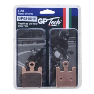Pastilha Freio GP TECH 0810HH (D) Kawasaki ZX6RR /1000 / 1200 2003- 