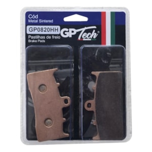 Pastilha Freio GP TECH 0820HH (D) BMW K 1200R 2005- / K 1300R 2009- / K 1600GT 2011- 
