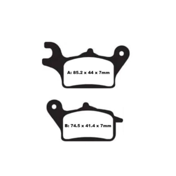 PASTILHA FREIO GP TECH 1120SM (D) BIZ 125 2025- ELITE 125 2025 PASTILHA FREIO GP TECH 1120SM (D) BIZ 125 2025- ELITE 125 2025