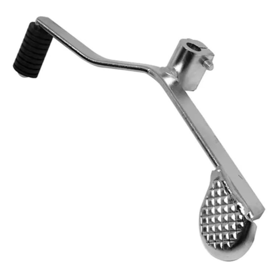 PEDAL CAMBIO CROMADO BIZ (COMETA)