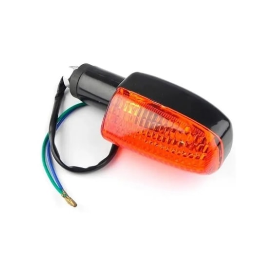 PISCA DESIGN TITAN 125 / 150 00-13 / CBX 250 TWISTER / CB 300 R DIANT D/E LARANJA S/ LAMPADA (GVS)