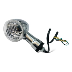 PISCA SUZUKI INTRUDER 125 CROMADO DIANTEIRO CRISTAL - 1628