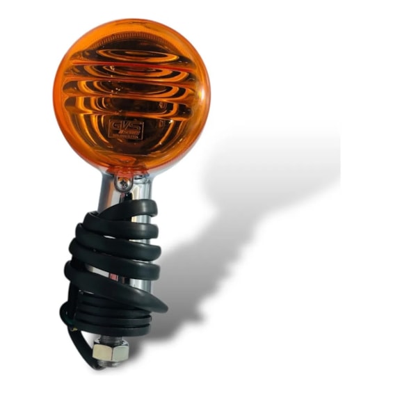 PISCA SUZUKI INTRUDER 125 CROMADO TRASEIRO LARANJA - 1627