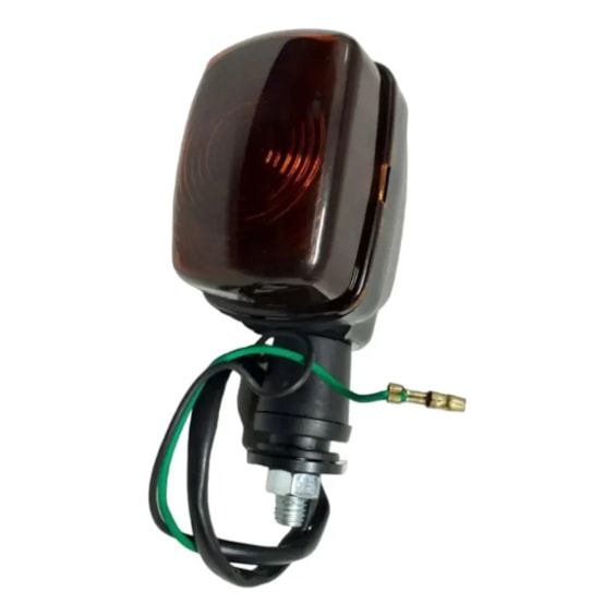 PISCA YBR 2004 / 2008 XTZ 125 DD/DE S/ LAMPADA GVS  LENTE AMBAR ESCURO