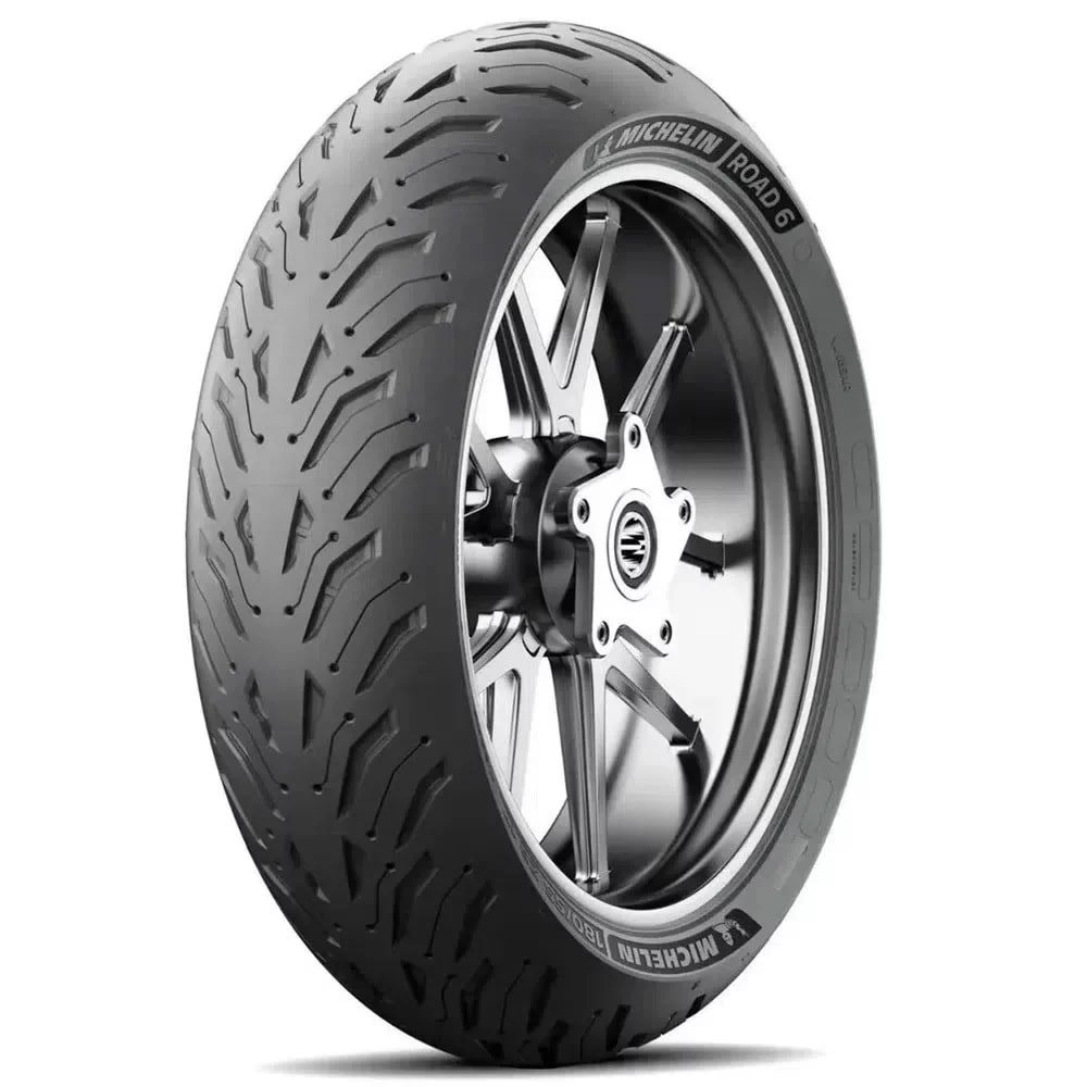PNEU MICHELIN ROAD 6 190-55-17 ZR 75W TL TRASEIRO - Paulinho Motos