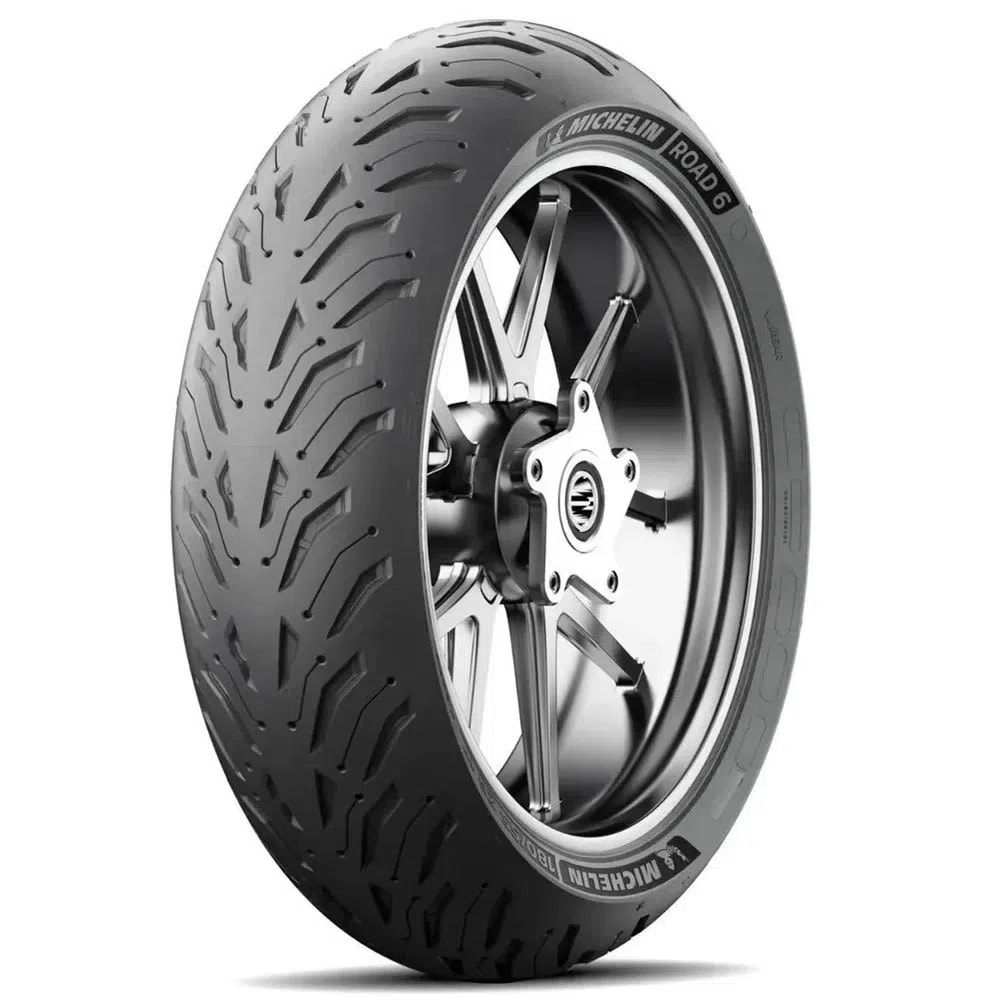 PNEU MICHELIN ROAD 6 GT 180-55-17 ZR 73W TL TRASEIRO - Paulinho Motos