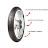 Pneu Pirelli CITY Demon 90-90-18 57P TL