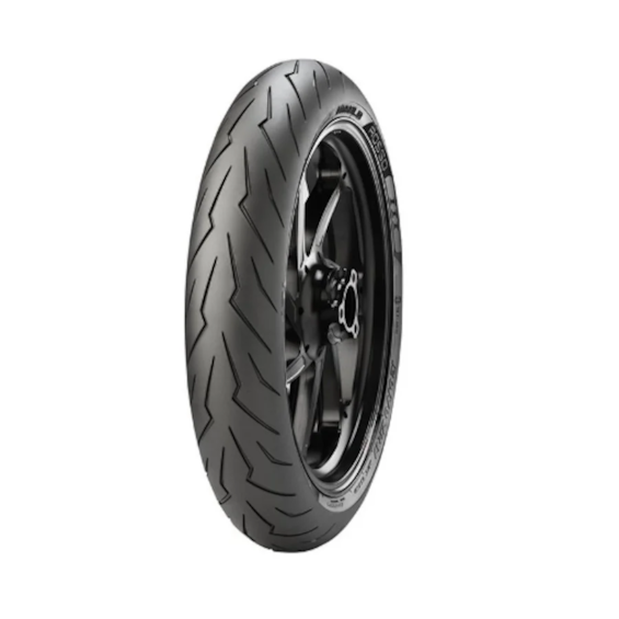 Pneu Pirelli Diablo Rosso 3 110-70-17 R 54H TL Twister CB 300F 2023 Dianteiro