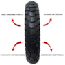 Pneu Pirelli MT60 110-90-17 60P TT Traseiro BROS 125/150 / XLX