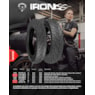 Pneu Technic IRON 130-70-18 63H TL FRONT Midnight 950 Dianteiro