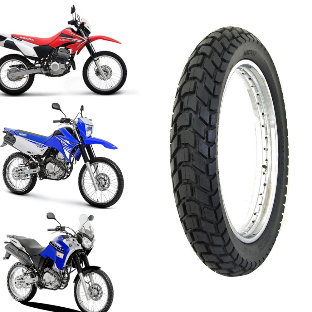 Pneu Technic T&C 120-80-18 62S TT Traseiro Tornado / Lander 250 ...