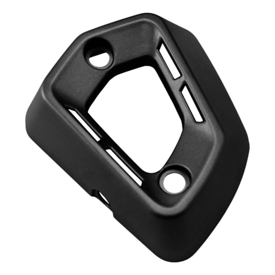 PONTEIRA ESCAPAMENTO CB 300F 23- PRETO FOSCO (PLASMOTO)