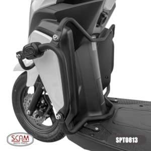 PROTETOR CARENAGEM SCAM HONDA ELITE 125 2025- PRETO
