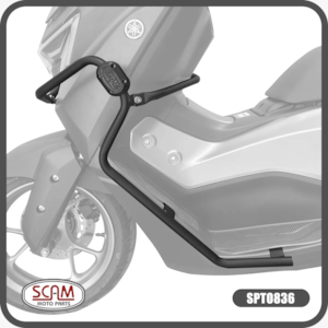 PROTETOR CARENAGEM SCAM NMAX 160 2025- PRETO