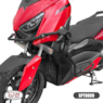 PROTETOR CARENAGEM SCAM XMAX 250 2025- PRETO